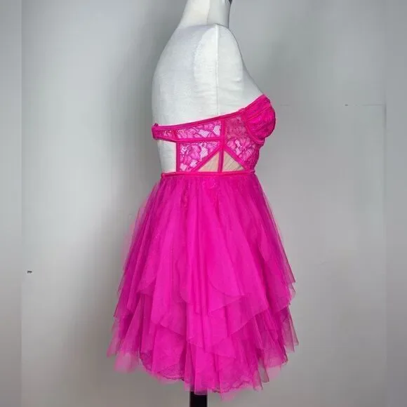 For Love & Lemons x Revolve Bustier Mini Dress - Picture 4 of 7